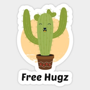 Free Hugz Sticker